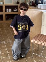 【90-160cm】Tシャツ プリント 半袖 ラウンドネック ゆったり 男の子 - 画像 (2)