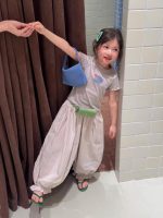 【90-150cm】半袖Tシャツorパンツ 女の子 フリル シンプル - 画像 (4)