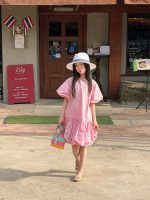【100-160cm】ワンピース ゆったり 合わせやすい カワイイ 半袖 女の子 - 画像 (4)