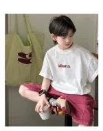 【90-160cm】Tシャツ プリント 男の子 ラウンドネック 半袖 - 画像 (6)