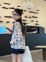 【100-160cm】Tシャツ 星柄 ゆったり 着回し力抜群 長袖 カジュアル 女の子 - 画像 (5)
