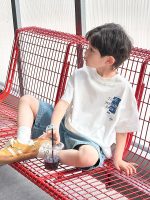 【90-160cm】半袖Tシャツ 男の子 シンプル ゆったり 合わせやすい - 画像 (2)