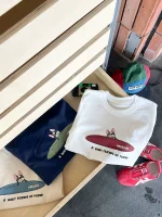 【90-160cm】Tシャツ プリント カジュアル 半袖 夏新作 - 画像 (5)
