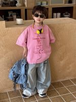 【90-160cm】Tシャツ プリント カジュアル 合わせやすい 男の子 夏新作 - 画像 (4)