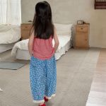 【80-130cm】パンツ 女の子 花柄 スウィート 履きやすい - 画像 (5)