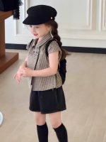 【90-140cm】シャツorショートパンツ 女の子 チェック柄 シンプル - 画像 (4)
