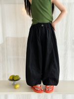 【100-170cm】パンツ 女の子 韓国風 ゆったり 通気性 合わせやすい - 画像 (5)