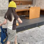 【80-130cm】半袖Ｔシャツ 女の子 ラグラン プリント トレンド - 画像 (4)