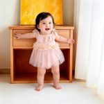【66-100cm】ロンパース ベビー メッシュ スウィート - 画像 (5)