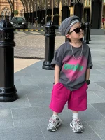 【90-160cm】男の子 半袖カートゥーンTシャツ 通気性 着脱ラクラク - 画像 (4)