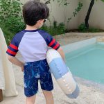 【80-115cm】水着 セットアップ カートゥーン クール - 画像 (3)