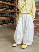 【100-170cm】パンツ 女の子 韓国風 ゆったり 通気性 合わせやすい