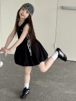 【100-150cm】ワンピース 配色 切り替え ノースリーブ 動きやすい カワイイ - 画像 (5)