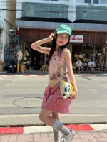 【100-160cm】ショートパンツ 韓国風 シンプル ゆったり 合わせやすい 無地 - 画像 (4)