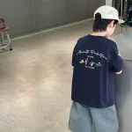【90-160cm】男の子 Tシャツ 半袖 ユニーク 動きやすい 普段着 通園 外遊び - 画像 (3)