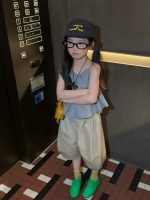 【90-150cm】キャミソールorパンツ 女の子 フリル おしゃれ