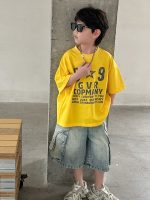 【90-160cm】Tシャツ ファッション プリント 半袖 男の子 - 画像 (5)