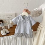 【73-100cm】半袖Tシャツorショートパンツ ベビー カートゥーン かわいい - 画像 (4)