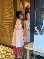 【90-150cm】ベストorパンツorワンピース 女の子 韓国風 カジュアル - 画像 (9)