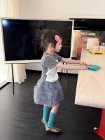 【90-150cm】半袖Ｔシャツorスカート 女の子 レイヤード チュール - 画像 (4)