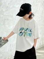 【90-160cm】 Tシャツ 男の子 半袖 ファッション かっこいい 着回し力抜群 - 画像 (7)