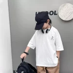 【90-160cm】Tシャツ カジュアル プリント 男の子 着回し力高い - 画像 (6)