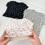 【73-130cm】Tシャツ ハート プリント かわいい - 画像 (4)