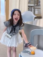 【90-150cm】半袖Ｔシャツorスカート 女の子 カートゥーン スウィート - 画像 (7)