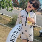 【75-125cm】水着 かわいい 長袖 ビーチ