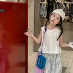 【80-130cm】ベスト 女の子 レース ゆったり 合わせやすい - 画像 (3)