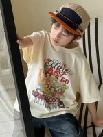 【90-160cm】Tシャツ ファッション カジュアル 合わせやすい 男の子