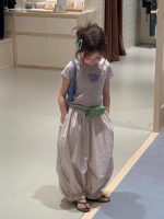 【90-150cm】半袖Tシャツorパンツ 女の子 フリル シンプル - 画像 (6)