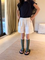 【100-160cm】ショートパンツ 韓国風 シンプル ゆったり 合わせやすい 無地 - 画像 (5)