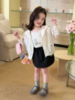 【90-140cm】キャミソール 女の子 ドット柄 カジュアル かわいい - 画像 (5)