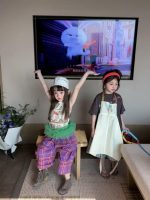 【90-150cm】パンツ 女の子 チェック柄 ワイドレッグ おしゃれ - 画像 (5)