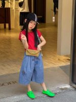 【90-150cm】半袖Ｔシャツ 女の子 無地 フリル おしゃれ - 画像 (5)