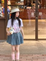 【100-160cm】Tシャツ ドット柄 プリント カジュアル 合わせやすい 女の子 - 画像 (5)