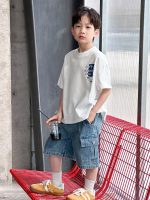 【90-160cm】半袖Tシャツ 男の子 シンプル ゆったり 合わせやすい - 画像 (6)