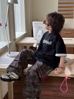【90-160cm】Tシャツ アルファベット プリント 夏新作 男の子 - 画像 (6)