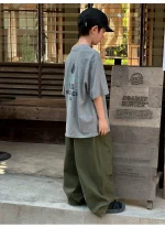 【90-160cm】Tシャツ スポーツ風 カジュアル プリント 男の子 - 画像 (10)