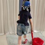 【80-130cm】半袖Ｔシャツ 女の子 フリル ストレッチで快適 おしゃれ - 画像 (5)