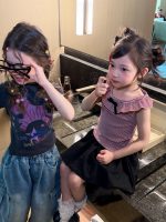 【90-150cm】半袖Tシャツorパンツorスカート 女の子 カートゥーン かわいい - 画像 (5)