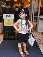 【90-140cm】ベストorキュロット 女の子 カートゥーン トレンド - 画像 (3)