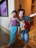 【90-150cm】半袖Ｔシャツ 女の子 カートゥーン 合わせやすい - 画像 (6)