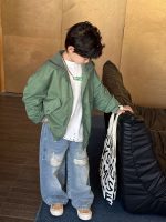 【100-170cm】デニムパンツ 男の子 クール ストリート - 画像 (6)