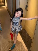 【90-150cm】セットアップ 女の子 プリーツ ノースリープ スポーツ - 画像 (6)