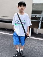 【90-160cm】半袖Tシャツ 男の子 英字 通気性拔群 ゆったり - 画像 (2)