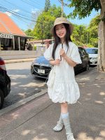 【100-160cm】ワンピース ゆったり 合わせやすい カワイイ 半袖 女の子 - 画像 (3)