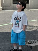 【90-160cm】Tシャツ かっこいい プリント カジュアル 半袖 - 画像 (5)