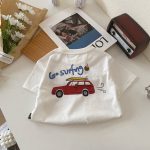 【80-160cm】半袖Tシャツ キッズ 車柄 カジュアル - 画像 (7)
